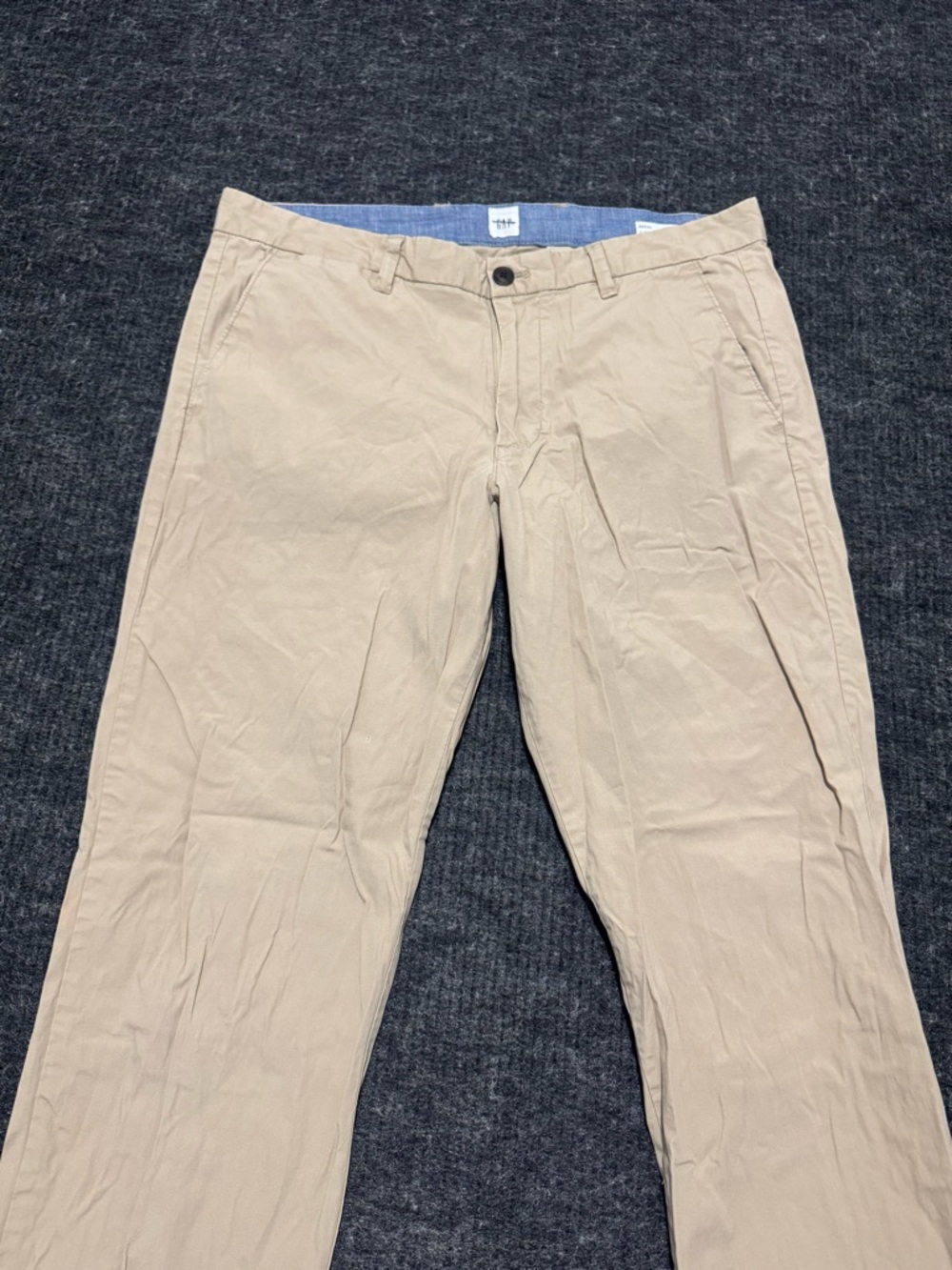 GAP Men's Tan Khaki Stretch Chino Pants